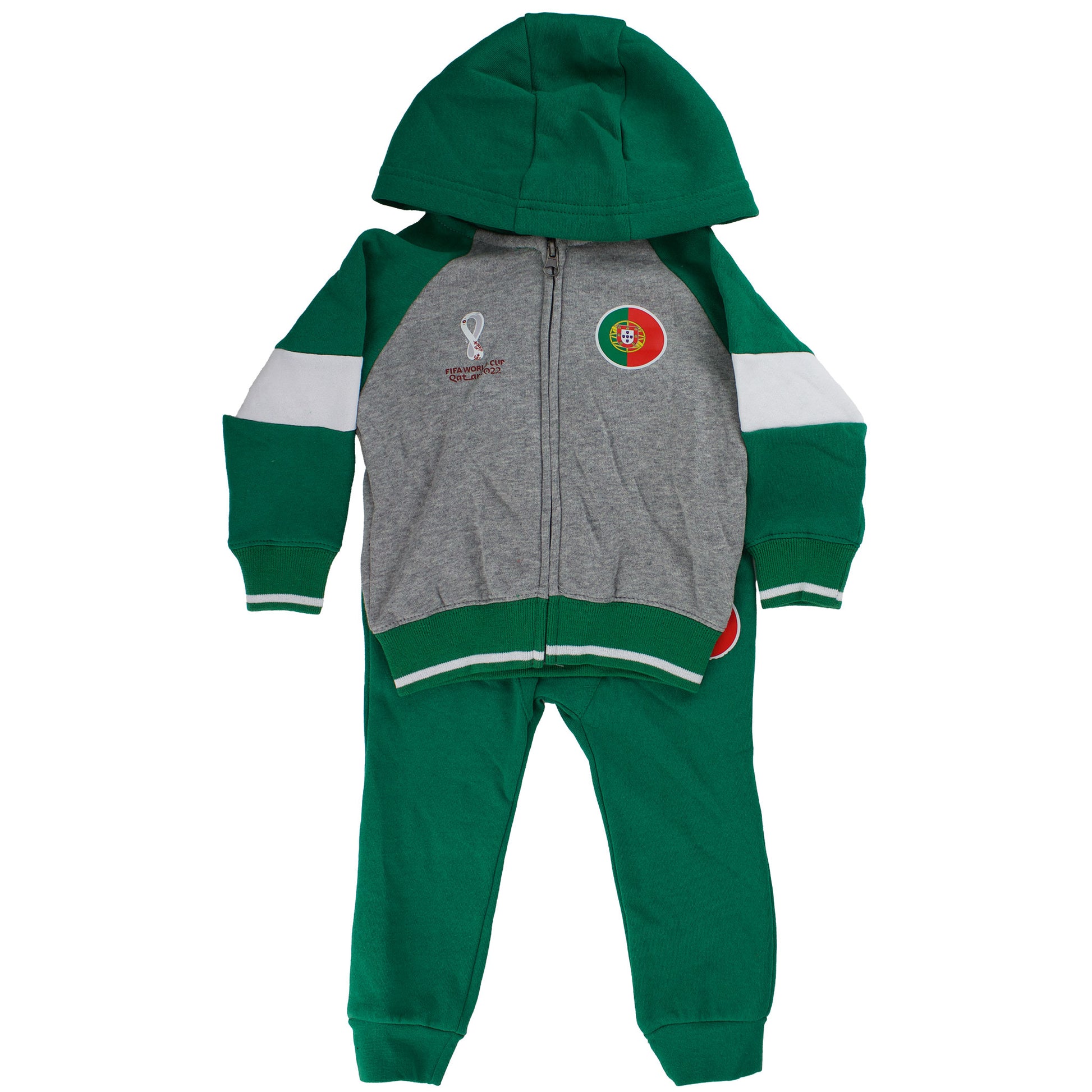 FIFA World Cup Qatar 2022 Portugal Infant Hoodie & Pants Set | EvangelistaSports.com | Canada's Premiere Soccer Store