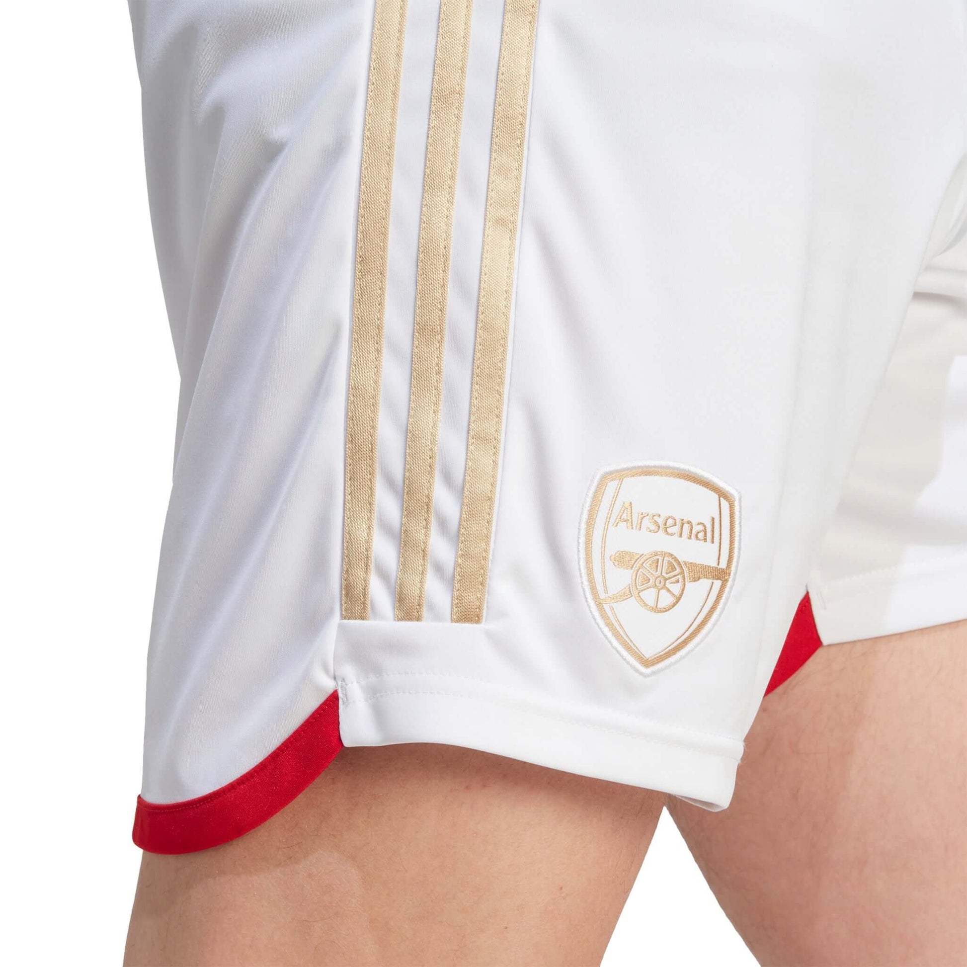 Arsenal FC Home Shorts 2023/24 | EvangelistaSports.com | Canada's Premiere Soccer Store