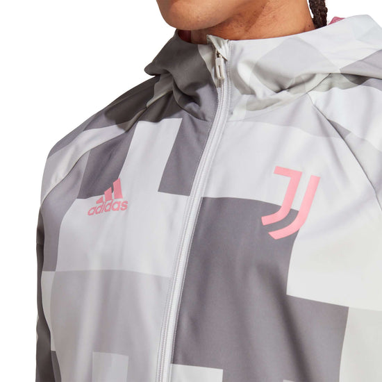 Juventus FC Graphic Windbreaker 2022/23 | EvangelistaSports.com | Canada's Premiere Soccer Store