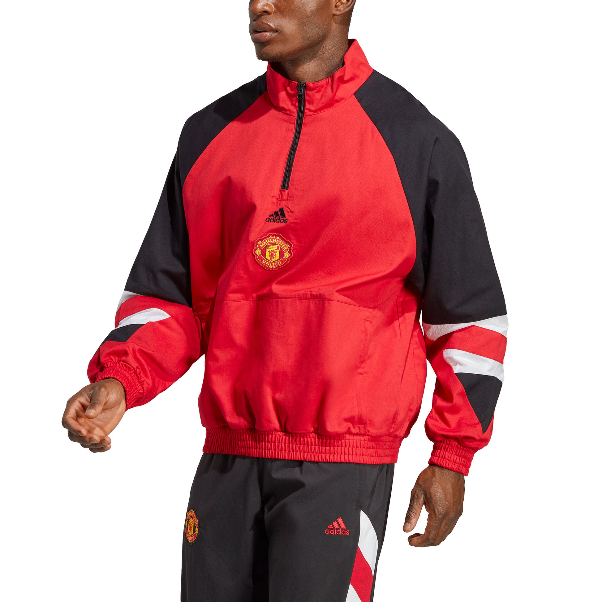 Manchester United FC Icon Tracksuit Top 2022/23 | EvangelistaSports.com | Canada's Premiere Soccer Store