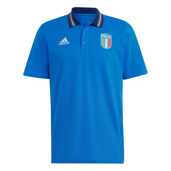 Italy FIGC Polo Shirt 2023 | EvangelistaSports.com | Canada's Premiere Soccer Store