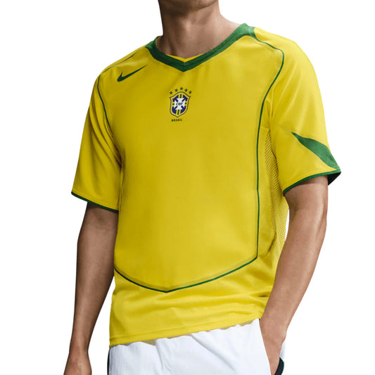 Brazil CBF Total 90 Reissue Home Jersey 2004