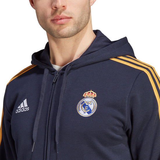 Real Madrid CF DNA Full-Zip Hoodie 2023/24 | EvangelistaSports.com | Canada's Premiere Soccer Store