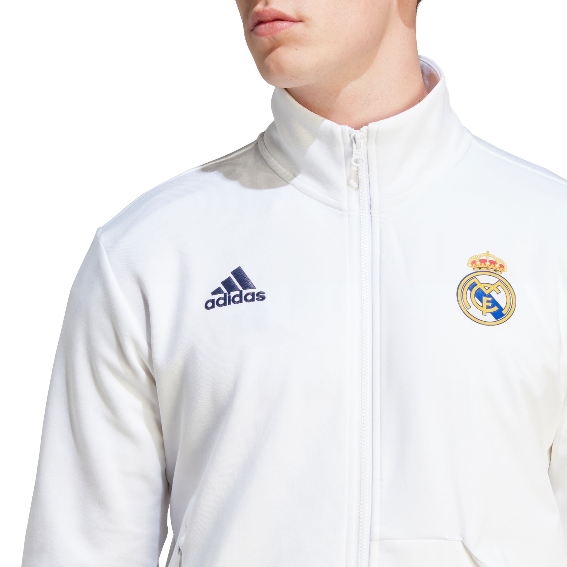 Real Madrid CF Anthem Jacket 2023/24 | EvangelistaSports.com | Canada's Premiere Soccer Store