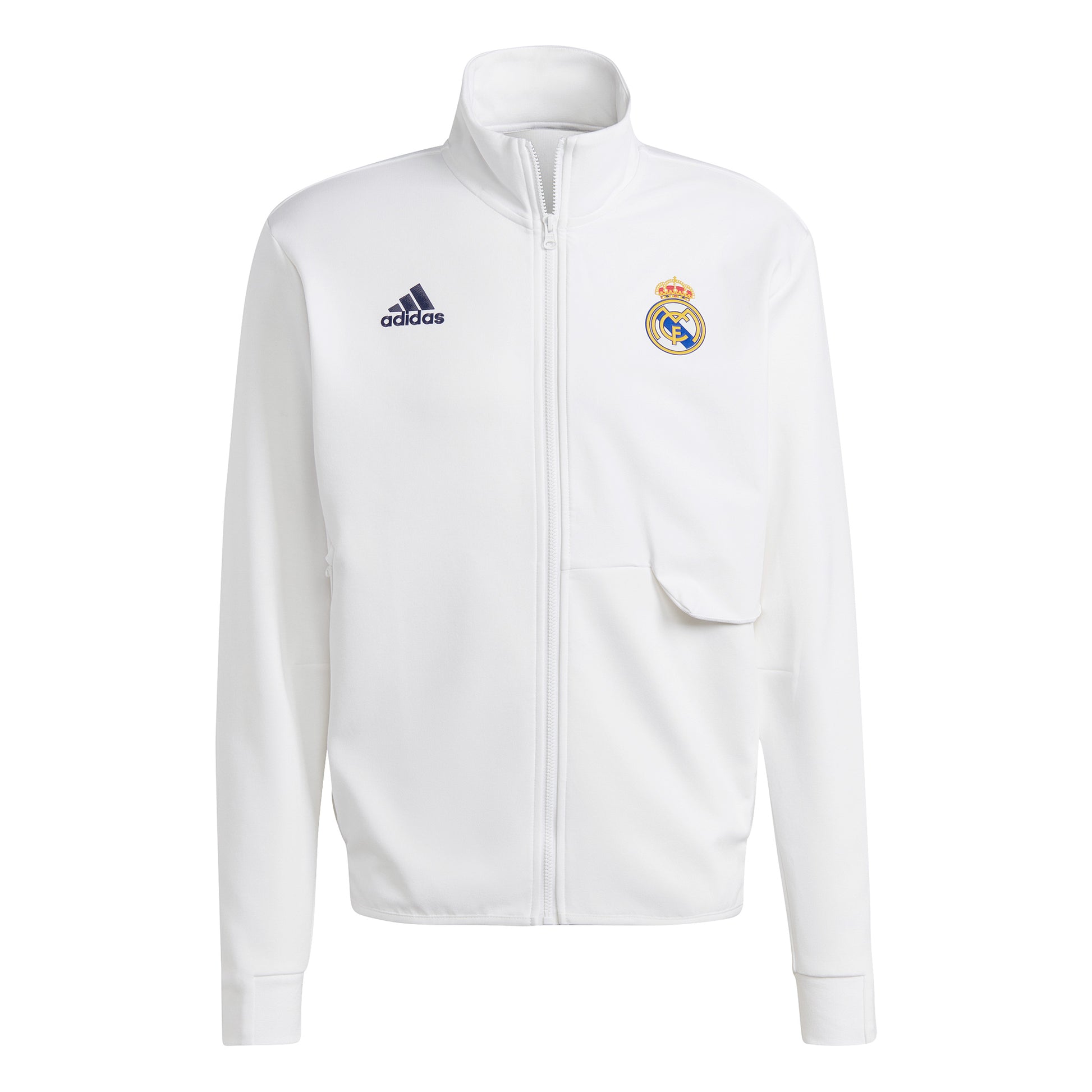 Real Madrid CF Anthem Jacket 2023/24 | EvangelistaSports.com | Canada's Premiere Soccer Store