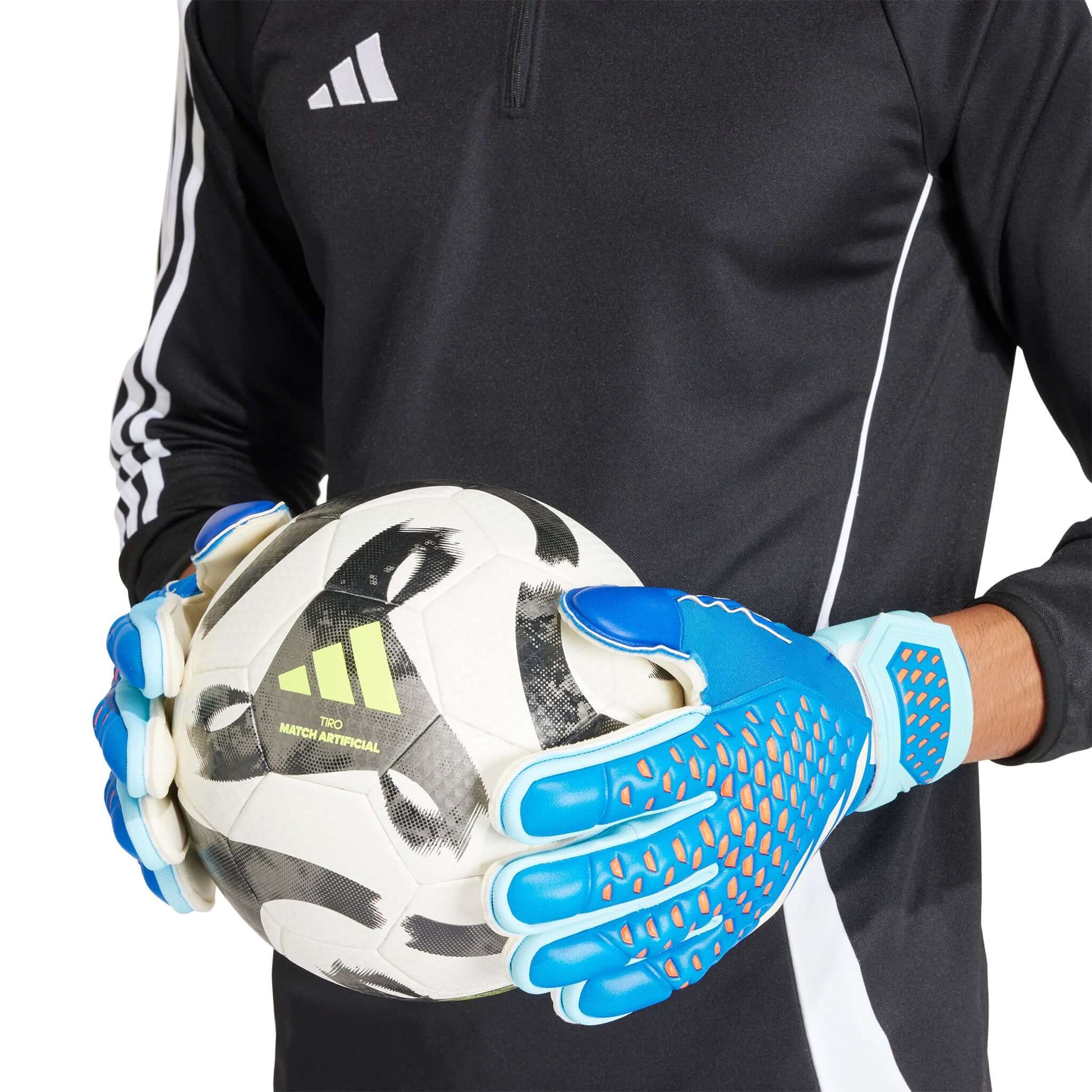 Predator Match Fingersave Goalkeeper Gloves | EvangelistaSports.com | Canada's Premiere Soccer Store