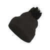 Solid Cuffed Pom Beanie