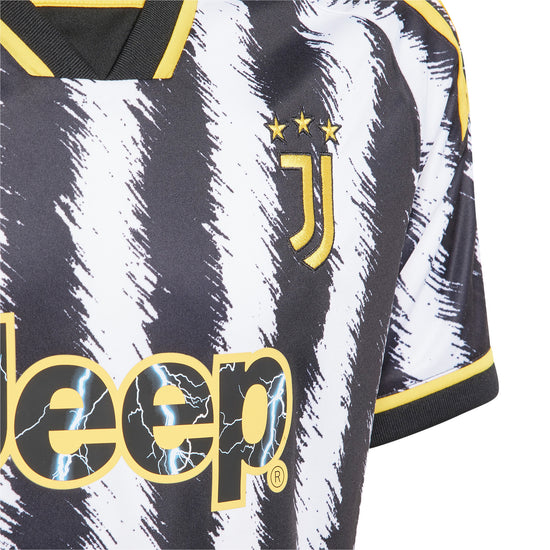 Juventus FC Junior Home Jersey 2023/24 | EvangelistaSports.com | Canada's Premiere Soccer Store