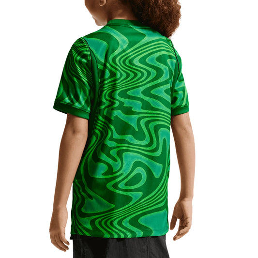 Brazil CBF Stadium Junior Short-Sleeve Goalkeeper Jersey 2026/27