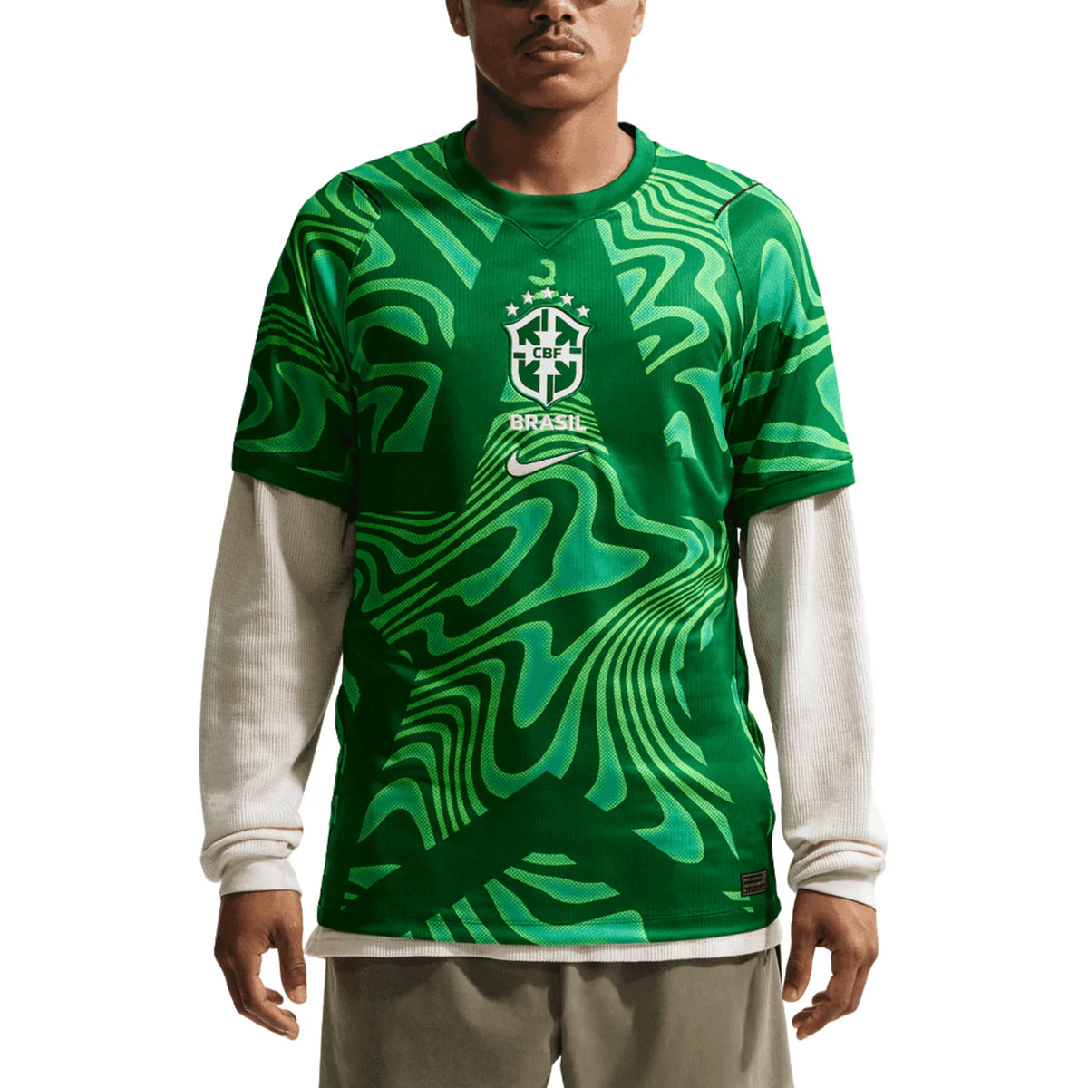 サッカー　NIKE Brazil Goalkeeper Jerseyユニフォーム Nike Brazil CBF Stadium Short-Sleeve Goalkeeper Jersey 2026/27
