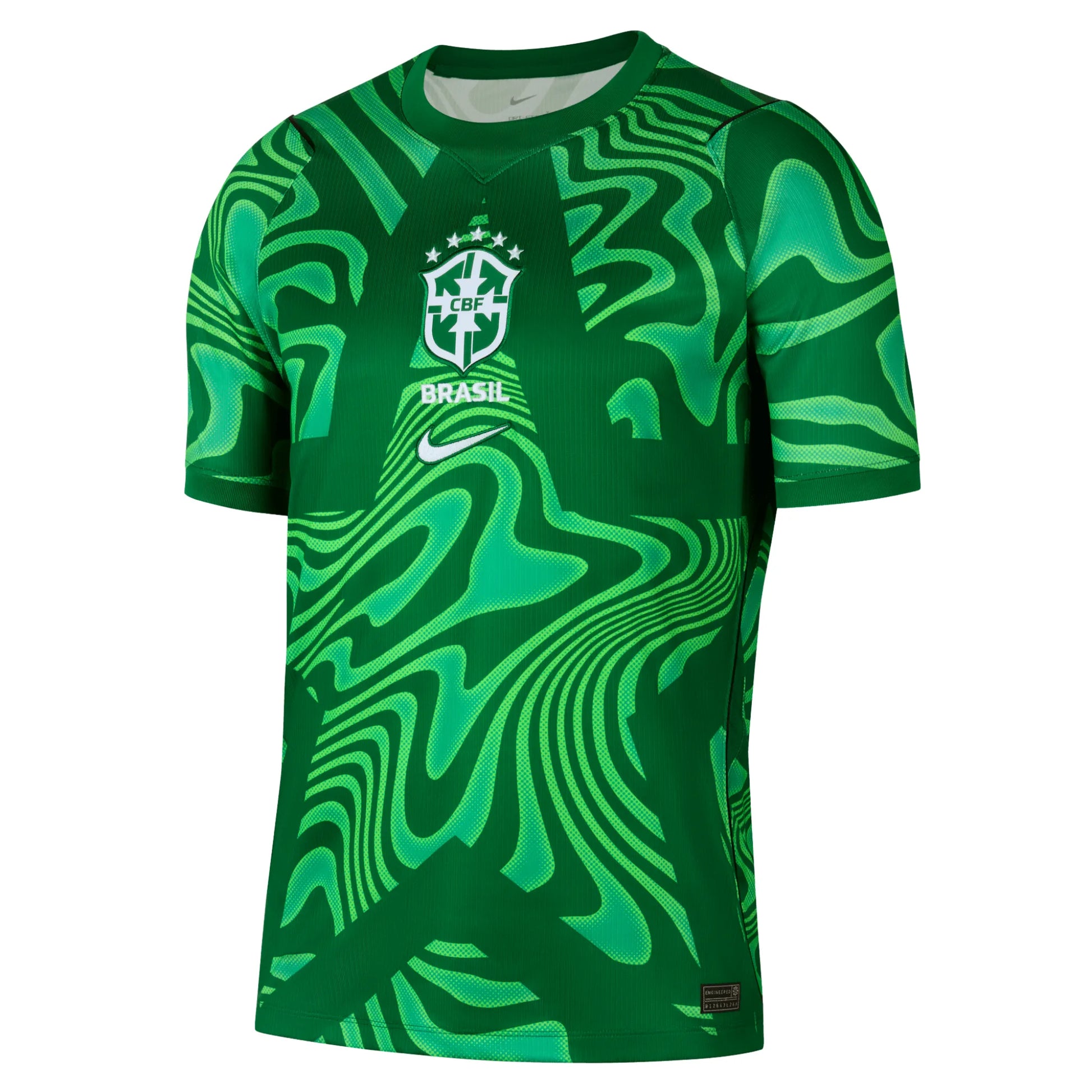 Nike Brazil CBF Stadium Short-Sleeve Goalkeeper Jersey 2026/27