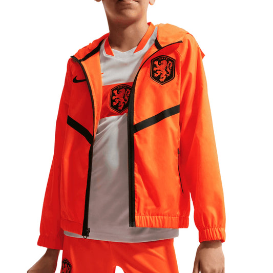 Netherlands KNVB Dri-FIT Soccer Junior Anthem Jacket 2026/27