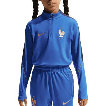 France FFF Strike Dri-FIT Soccer Junior Drill Top 2026/27
