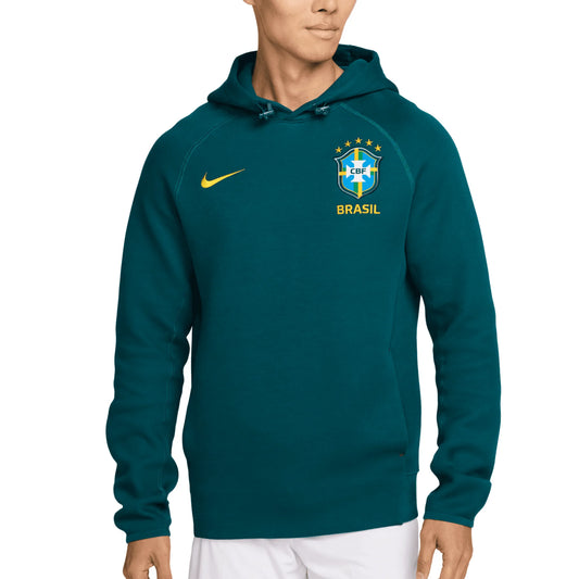 Brazil CBF Tech Fleece Pullover Hoodie 2026/27