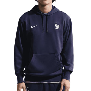 France FFF Club Soccer French Terry Pullover Hoodie 2026/27
