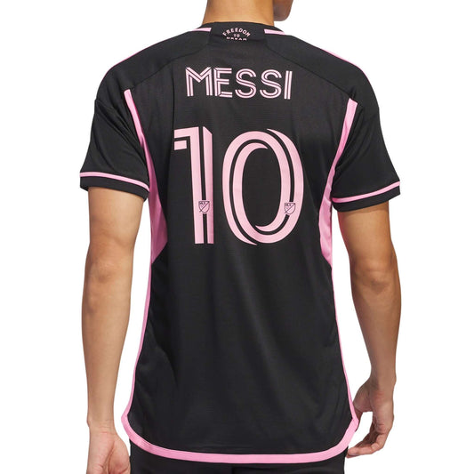 Inter Miami CF Messi Nº10 Authentic Away Jersey 2023/24 | EvangelistaSports.com | Canada's Premiere Soccer Store