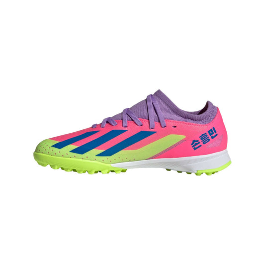 X Crazyfast Son.3 Junior Turf Soccer Shoes | EvangelistaSports.com | Canada's Premiere Soccer Store