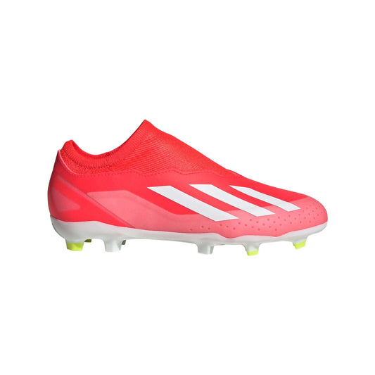 X Crazyfast League Junior Laceless Firm Ground Cleats | EvangelistaSports.com | Canada's Premiere Soccer Store