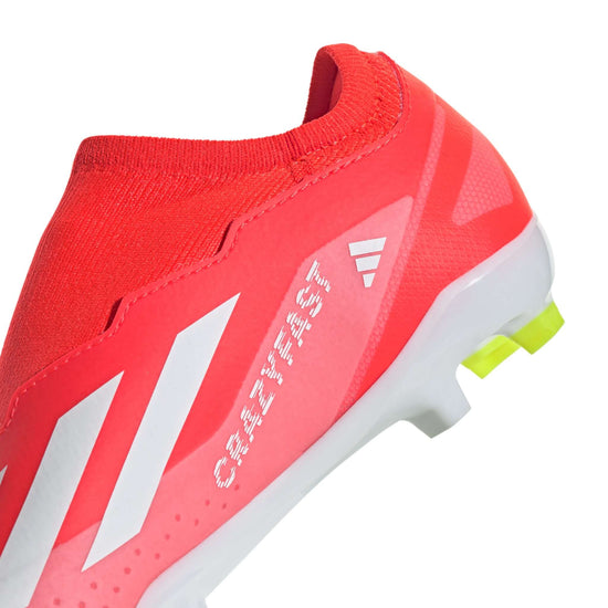 X Crazyfast League Junior Laceless Firm Ground Cleats | EvangelistaSports.com | Canada's Premiere Soccer Store