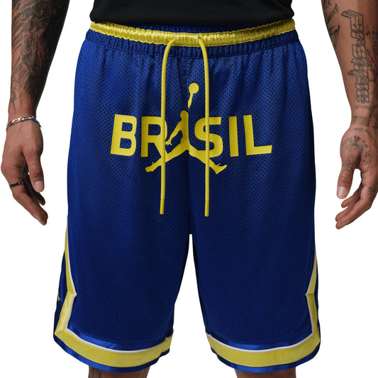Brazil CBF Jordan Mesh Diamond Shorts 2026/27