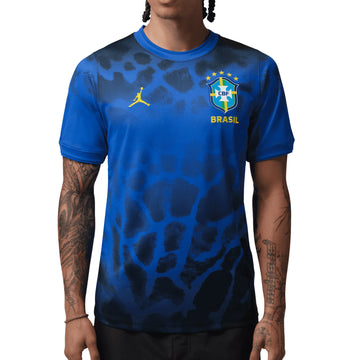 Brazil CBF Academy Pro Jordan Dri-FIT Soccer Pre-Match Jersey 2026/27