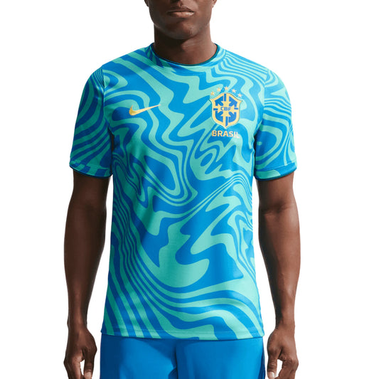Brazil CBF Academy Pro Dri-FIT Soccer Pre-Match Jersey 2026/27