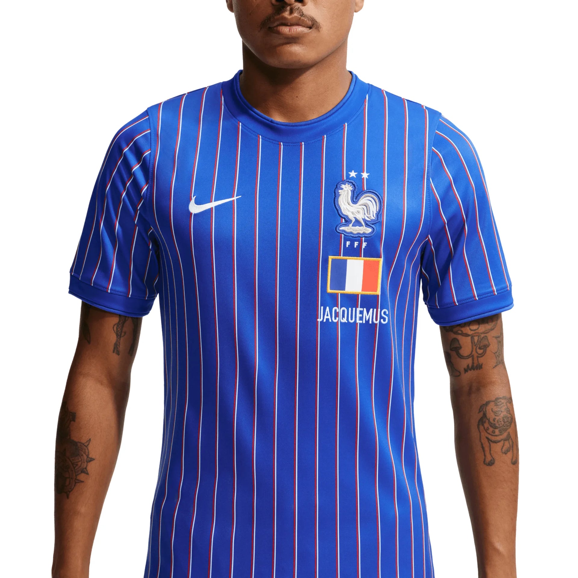 Nike France FFF x Jacquemus Academy Pro Dri-FIT Soccer Pre-Match