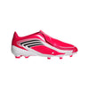 F50 Messi League Laceless Junior Firm-Ground Cleats