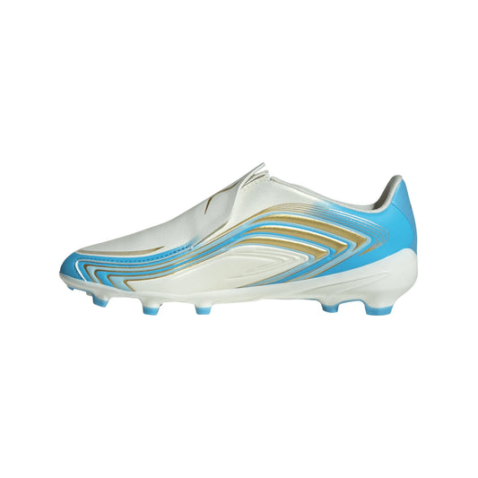 F50 Messi League Laceless Junior Firm-Ground Cleats