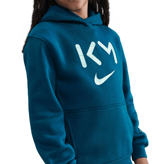 Kylian Mbappé Club Fleece Dri-FIT Junior Soccer Hoodie