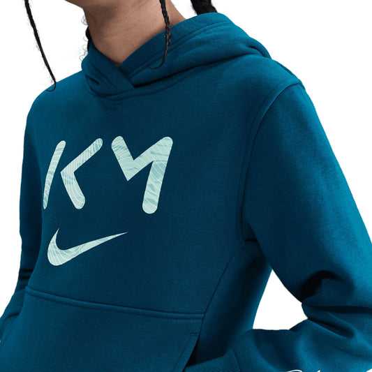 Kylian Mbappé Club Fleece Dri-FIT Junior Soccer Hoodie