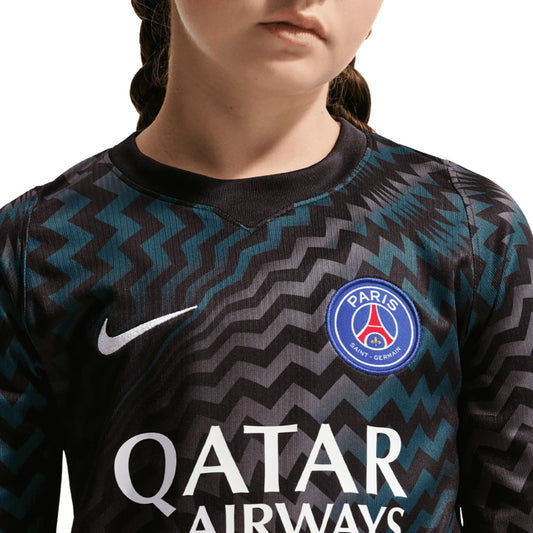Paris Saint-Germain PSG Junior Stadium Short-Sleeve Goalkeeper Jersey 2026/27