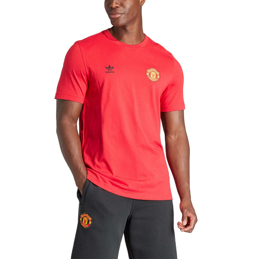 Manchester United FC Essentials Trefoil T-Shirt 2023/24 | EvangelistaSports.com | Canada's Premiere Soccer Store