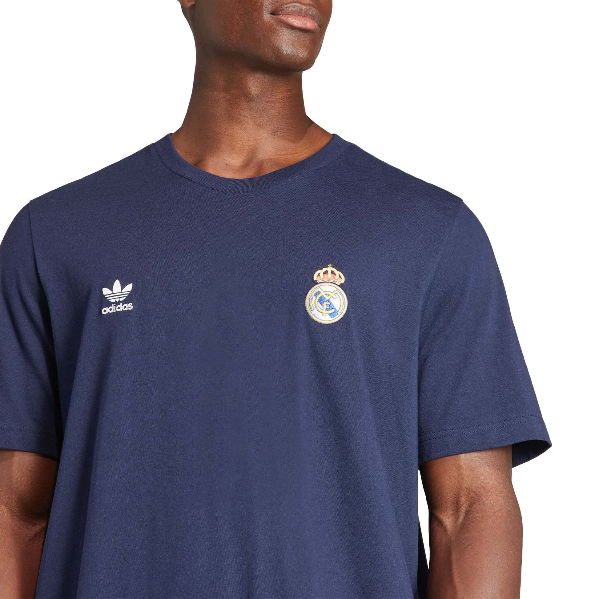 Real Madrid CF Essentials Trefoil T-Shirt 2023/24 | EvangelistaSports.com | Canada's Premiere Soccer Store