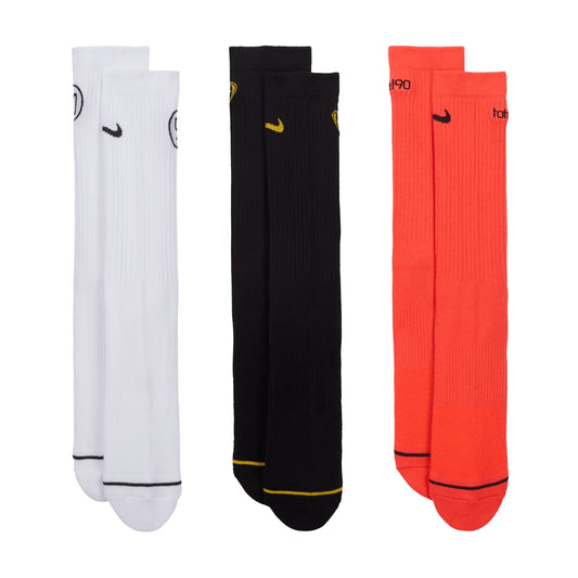 Total 90 Everyday Cushioned Crew Socks (3 Pairs)