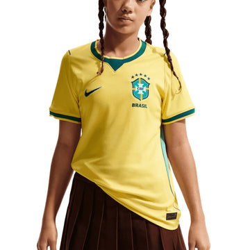 Brazil CBF Stadium Junior Home Jersey 2026/27