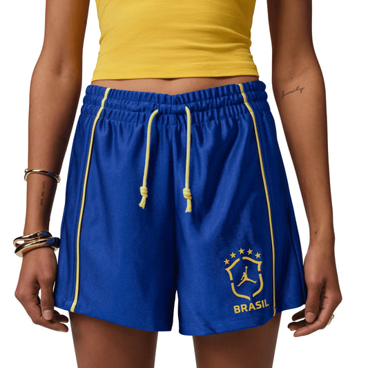 Brazil CBF Jordan Brooklyn Women Knit Shorts 2026/27