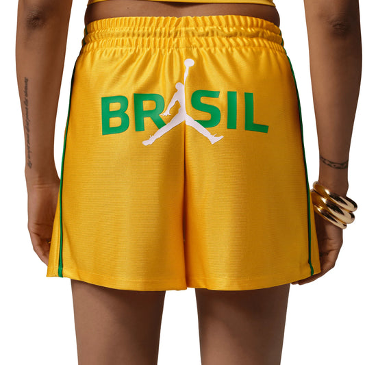 Brazil CBF Jordan Brooklyn Women Knit Shorts 2026/27