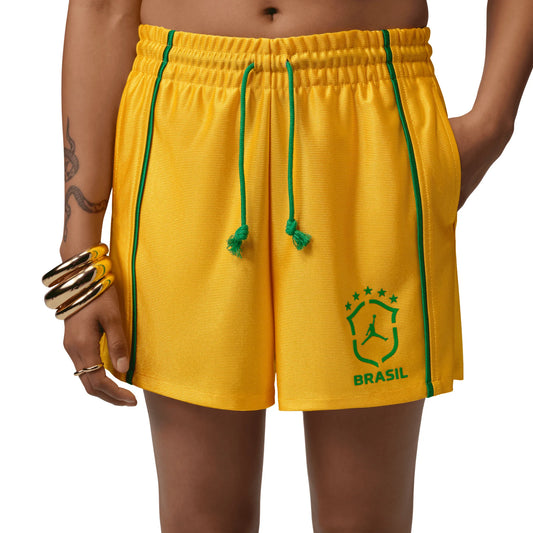 Brazil CBF Jordan Brooklyn Women Knit Shorts 2026/27