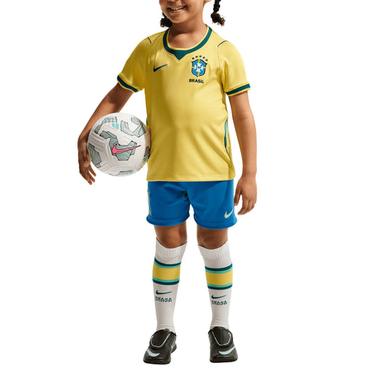 Brazil CBF Stadium Toddler Home 3-Piece Kit