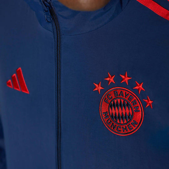 FC Bayern Munich Reversible Anthem Jacket 2023/24 | EvangelistaSports.com | Canada's Premiere Soccer Store