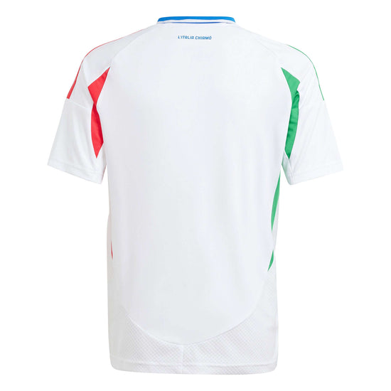 Italy FIGC Junior Away Jersey 2024/25 | EvangelistaSports.com | Canada's Premiere Soccer Store