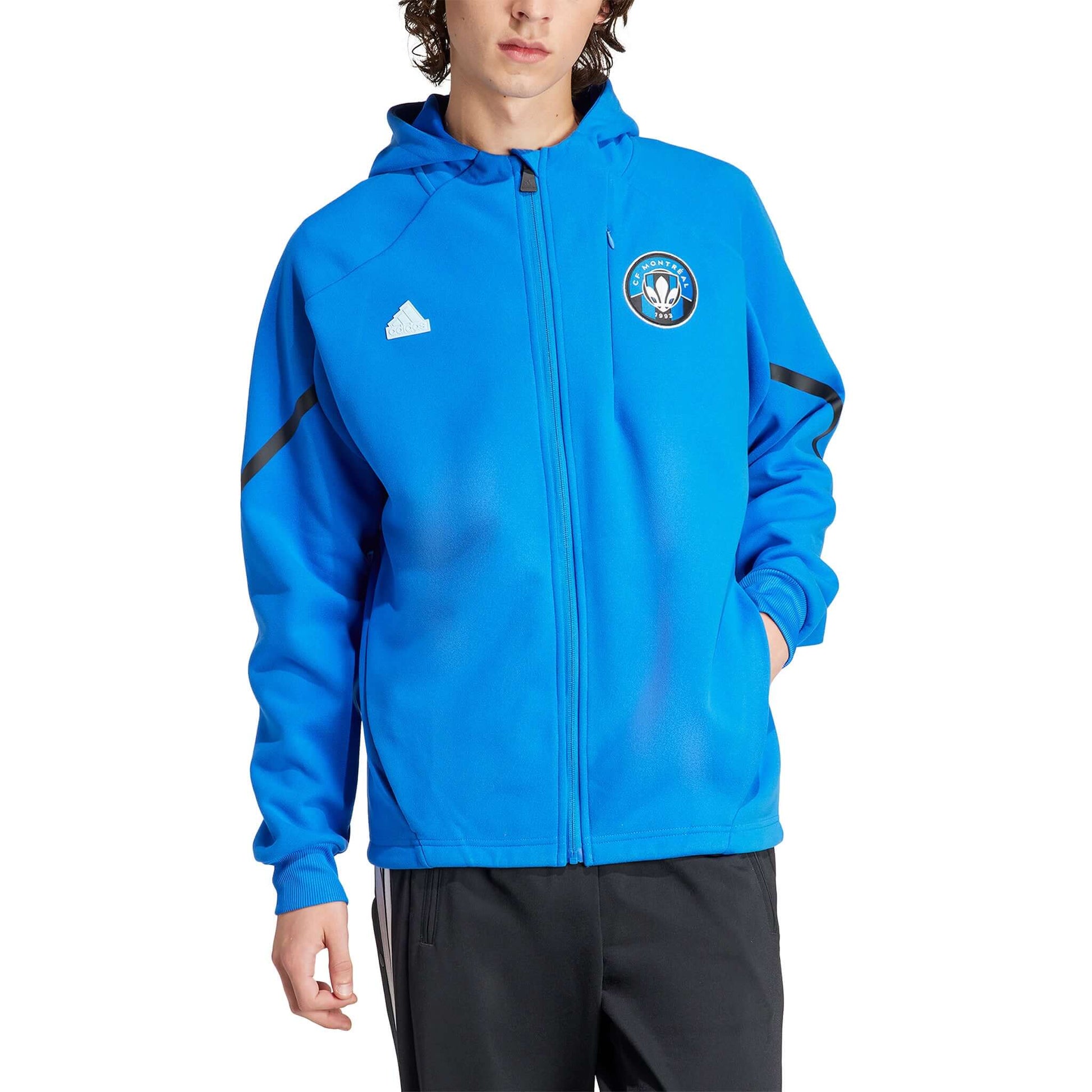 CF Montreal Designed for Gameday Anthem Jacket 2024 | EvangelistaSports.com | Canada's Premiere Soccer Store