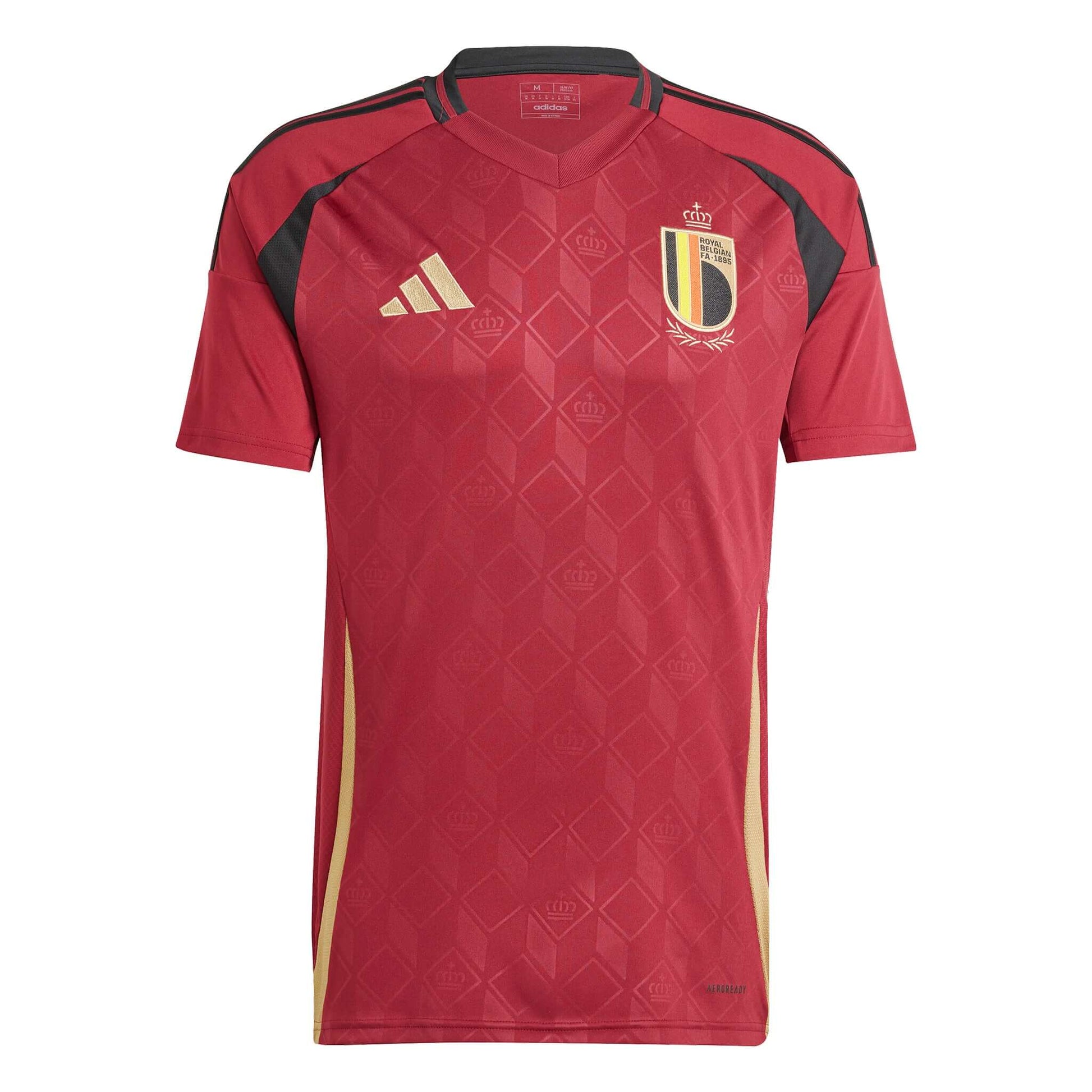 Belgium RBFA Home Jersey 2024/25 | EvangelistaSports.com | Canada's Premiere Soccer Store