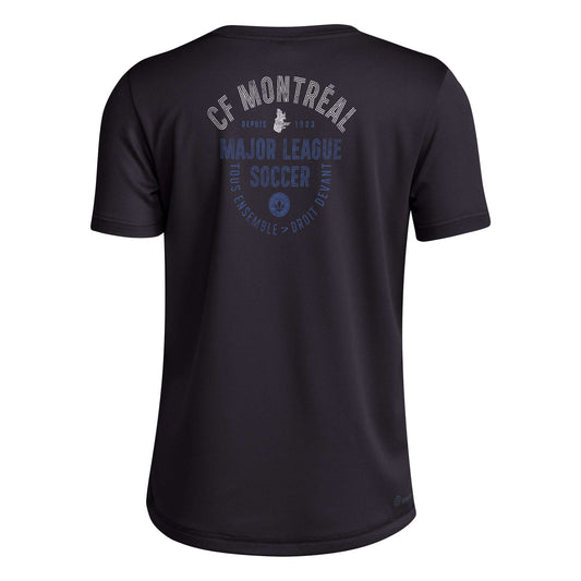 CF Montreal Junior Pre-Game T-Shirt 2024 | EvangelistaSports.com | Canada's Premiere Soccer Store