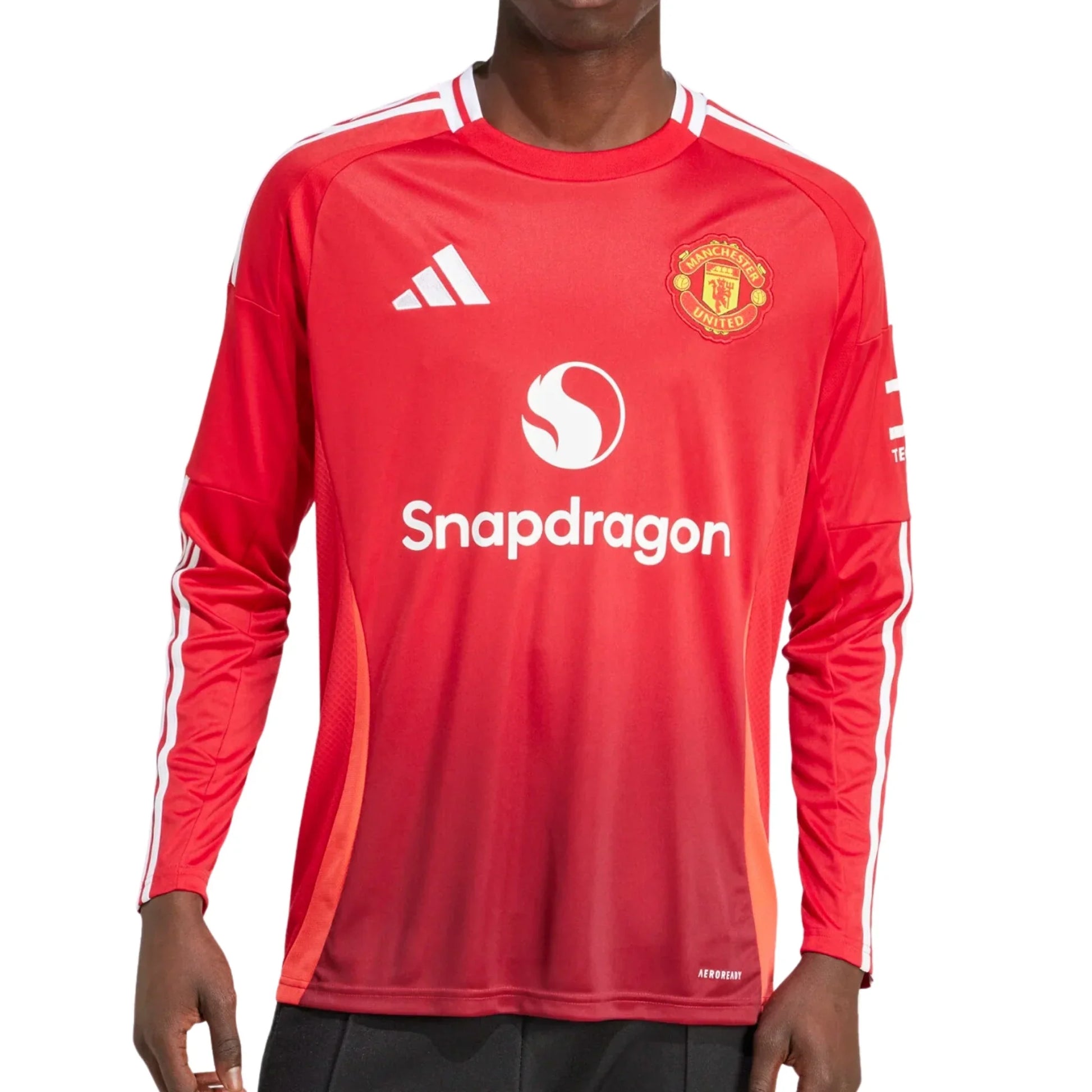 Snapdragon Man Utd Long Sleeve Kit Adidas Manchester United 2024