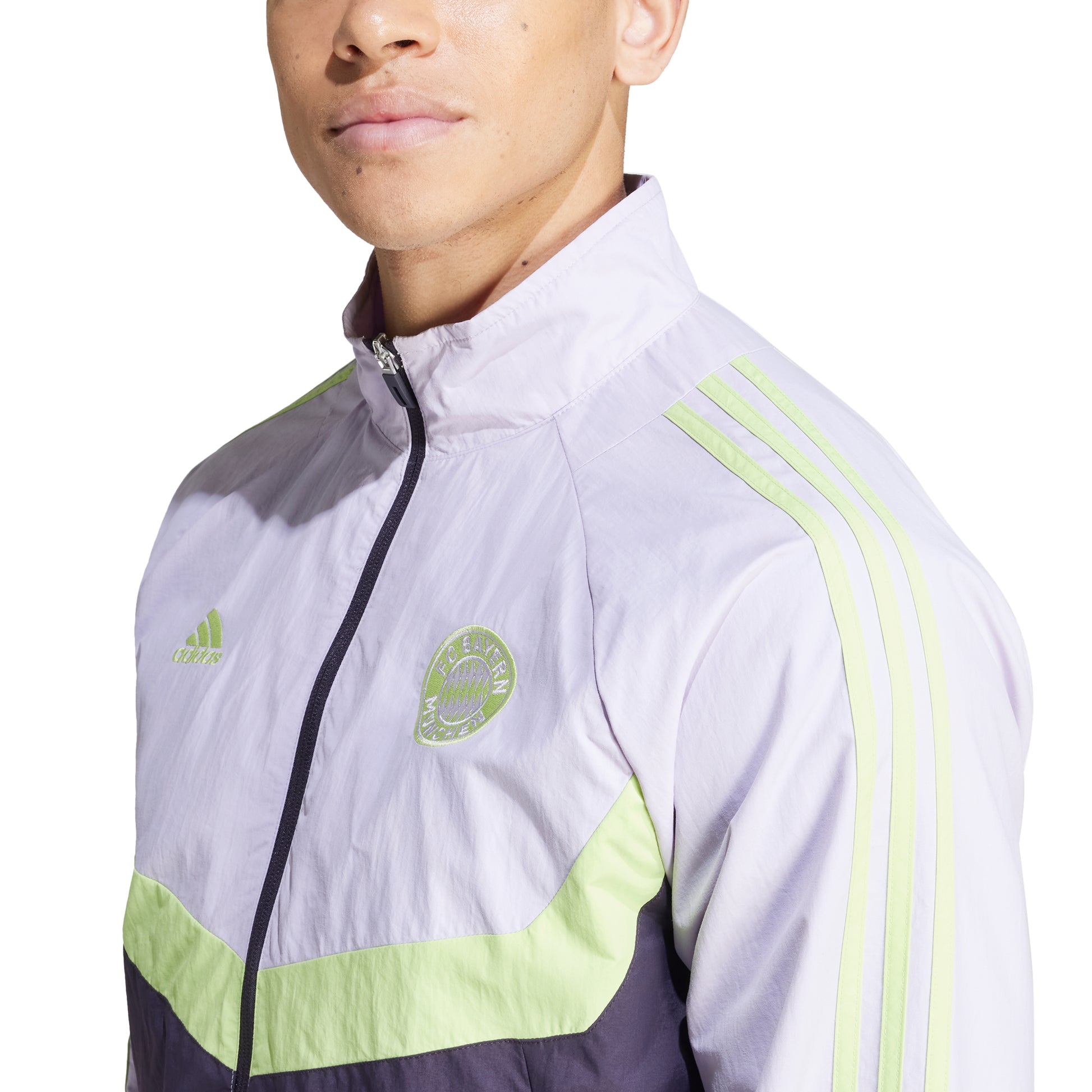FC Bayern Munich Woven Track Jacket 2024/25 | EvangelistaSports.com | Canada's Premiere Soccer Store