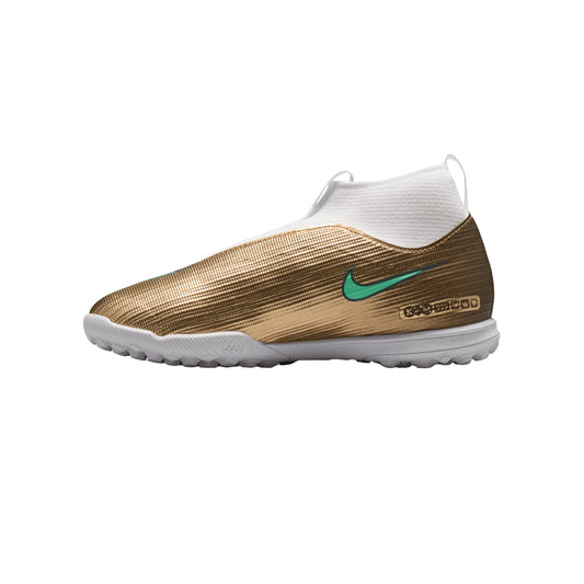 Mercurial Superfly 11 Academy Kylian Mbappé Junior Turf High-Top Soccer Shoes