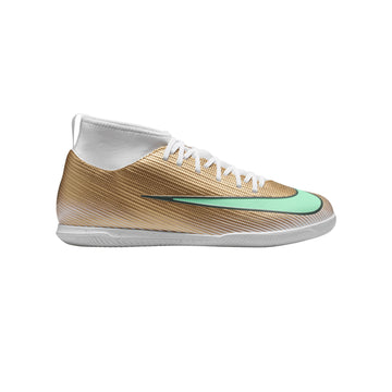 Mercurial Superfly 11 Club Kylian Mbappé Junior Indoor High-Top Soccer Shoes