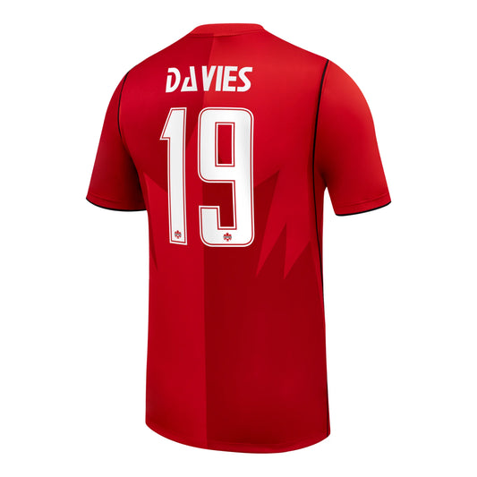Canada CSA Alphonso Davies Stadium Home Jersey 2026/27
